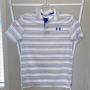 Youth Under Armour short sleeve performance polo